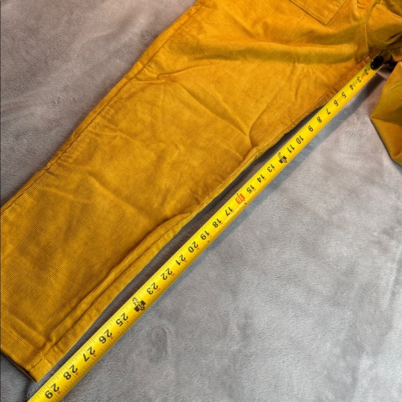 NWOT Lucy & Yak Original Dungaree Organic Cotton Mustard Size UK8 US4 Unisex - Picture 12 of 16